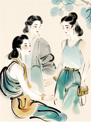 已婚女士戒指戴法图片